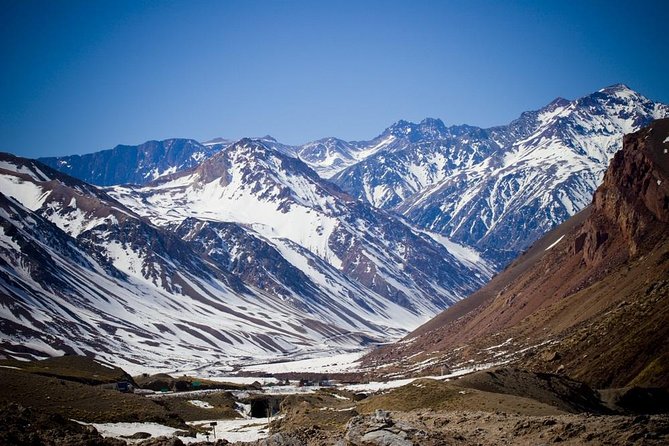 Andes Day Trip from Mendoza Including Aconcagua, Uspallata and Puente del Inca - Potrerillos Dam: the first mountain pause