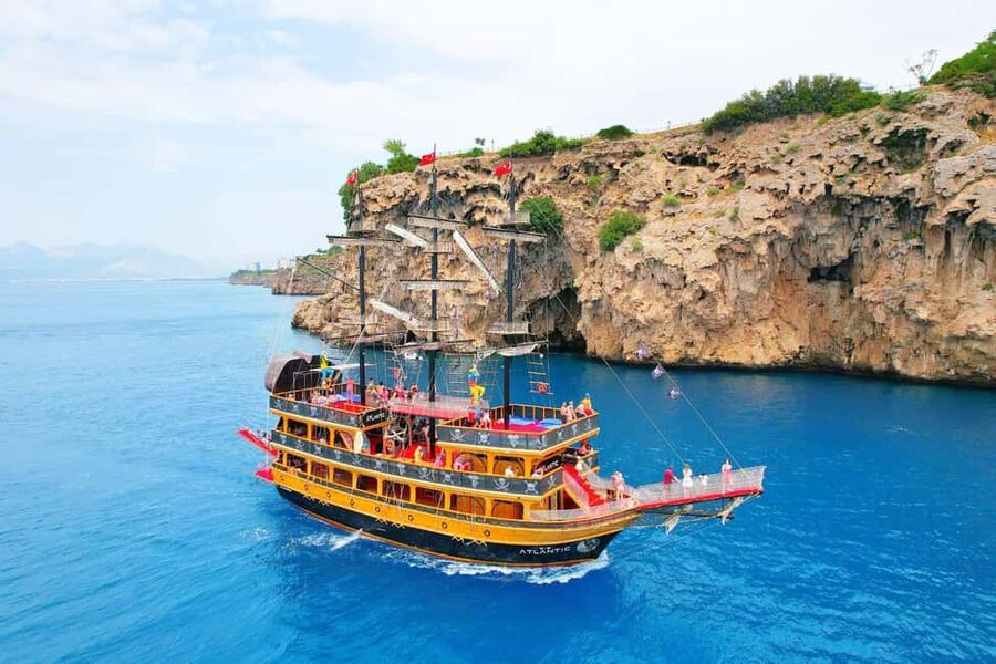 Antalya: Lara Pirate Boat Day Trip w/ Lunch & Soft Drink - What the $29 price really covers