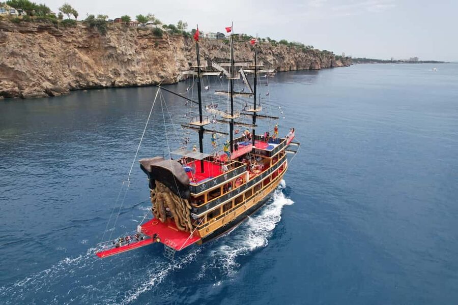 Antalya: Lara Pirate Boat Day Trip w/ Lunch & Soft Drink - Timing, pickup, and useful preparation