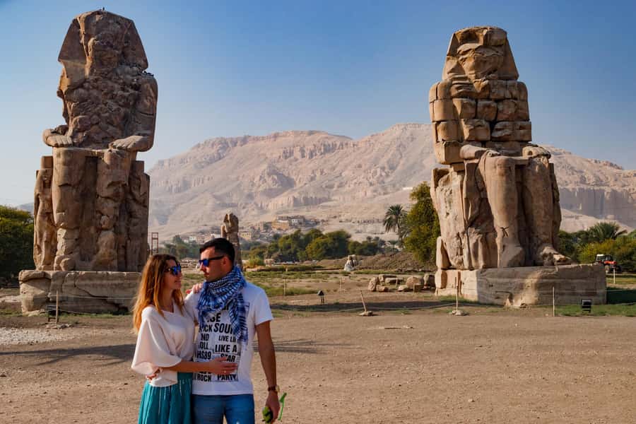 Aswan: Luxor Day Trip with Sunrise Hot Air Balloon & Felucca - Key points at a glance