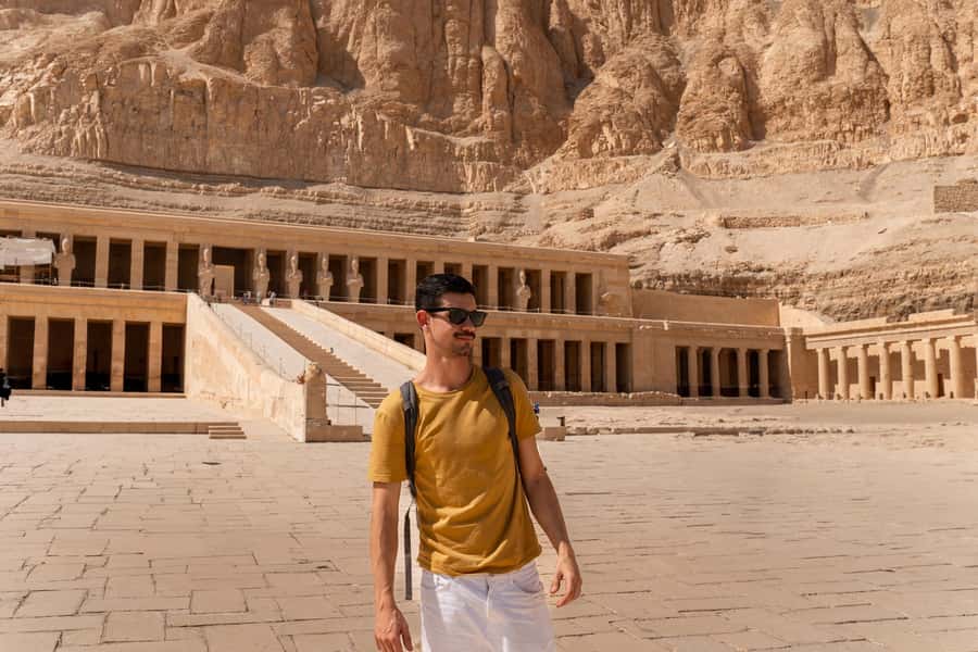 Aswan: Luxor Day Trip with Sunrise Hot Air Balloon & Felucca - The Colossi of Memnon and lunch by the Nile