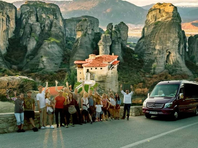 Athens: Meteora Monasteries Day Trip with Caves and Lunch - Seeing the Hermit Caves and the lesser-known stops