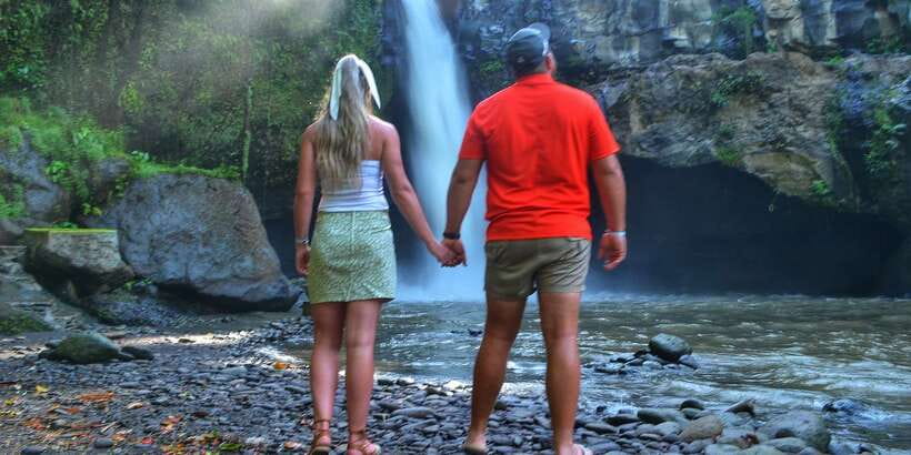 Bali: Ubud Waterfall, Village and Pool Club Day Trip - Key points at a glance