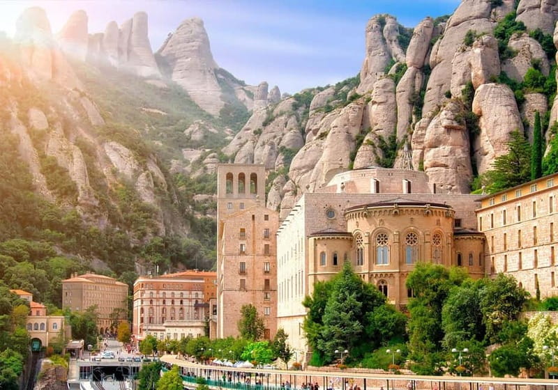 Barcelona: Montserrat Monastery and Natural Park Day Trip - Getting there from Eixample