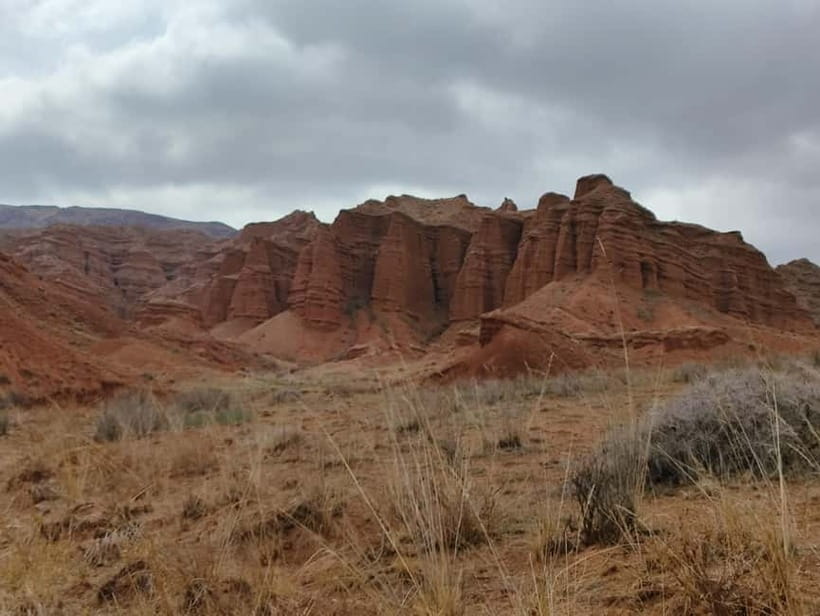 Bishkek: Ancient Burana Tower and Konorchek Canyons Day Trip - The red-rock route through Konorchek Canyon
