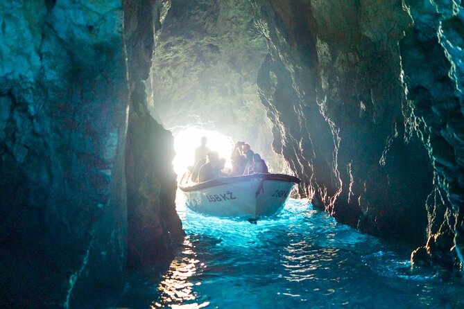 Blue & Green Cave Vis Island and Pakleni Islands Private Day Trip from Hvar - Green Cave on Ravnik gives you two ways inside