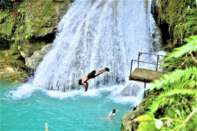 Blue Hole, Secret Falls, and Dunn's River Falls Combo Day-Trip - Blue Hole and Secret Falls: the day’s most playful stop