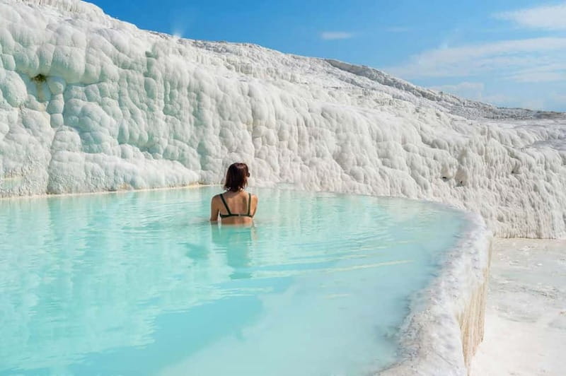 Bodrum:Pamukkale Cotton Castle & Hierapolis Day Trip w/Lunch - Hierapolis, the ancient city above the springs