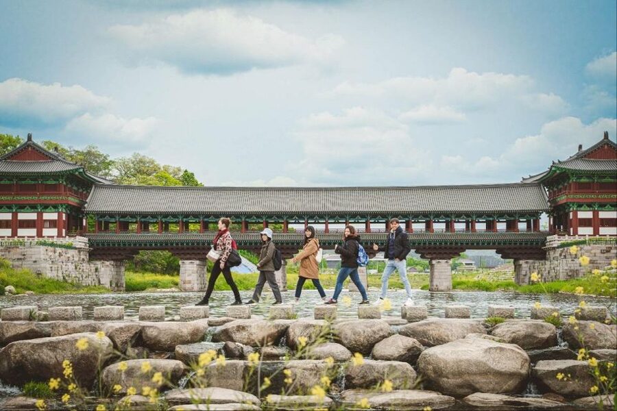Busan: Gyeongju Guided Day Trip to Three Kingdoms Capital - Gyochon Village and Woljeonggyo Bridge