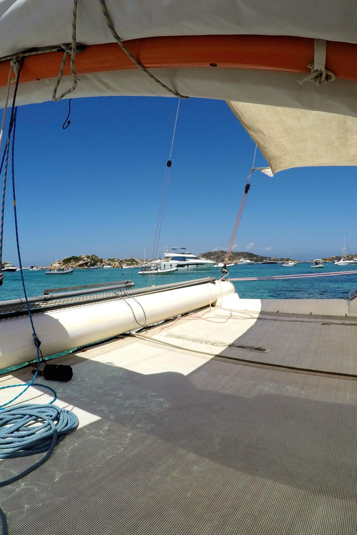 Catamaran: Day trips in La Maddalena's Archipelago - Santa Maria: a second island pause