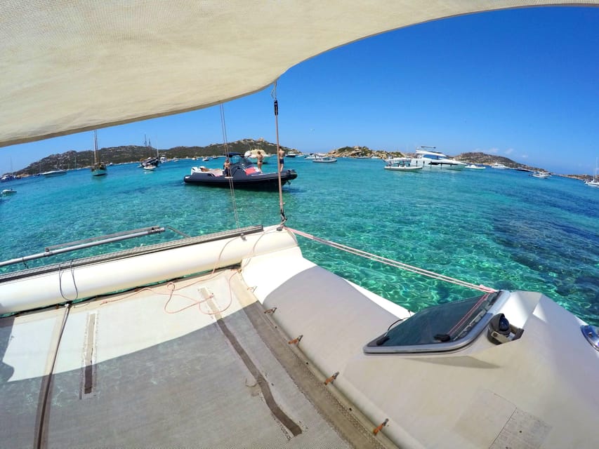 Catamaran: Day trips in La Maddalena's Archipelago - Spargi: the final swimming stop