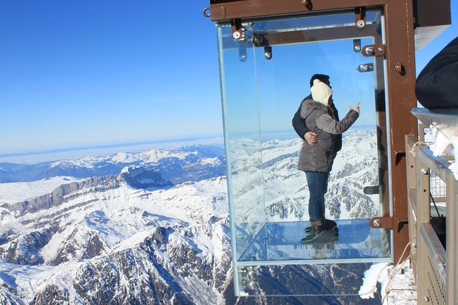 Chamonix & Mont Blanc Panoramic Sky-Glass Bus Guided Day Trip - Aiguille du Midi and the Step into the Void