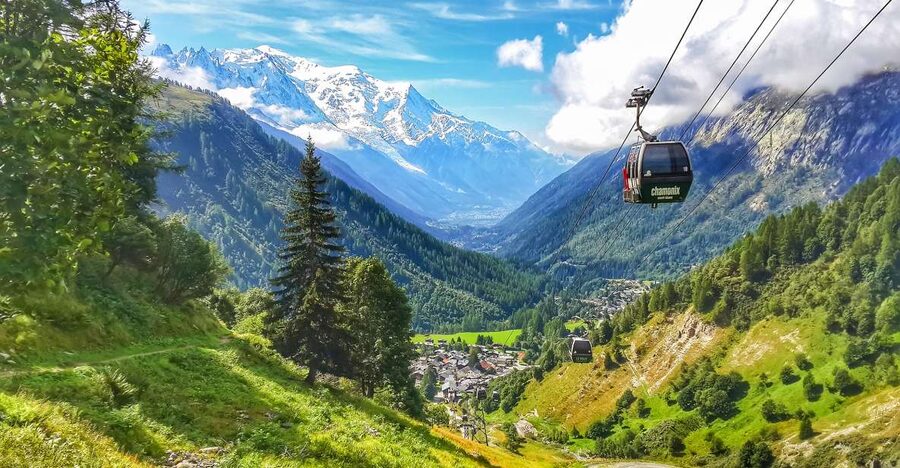 Chamonix & Mont Blanc Scenic Glass-Roof Bus Tour from Geneva - Aiguille du Midi and the 12,605-foot view