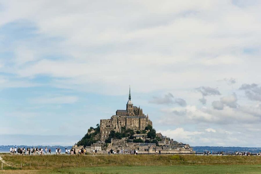 Day Trip to Mont-Saint-Michel from Paris - The Normandy stop and the approach to the island