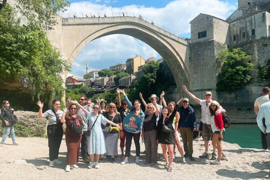 Dubrovnik: Mostar & Kravica Waterfalls Day Trip - Kravica Waterfalls and the cold-water option