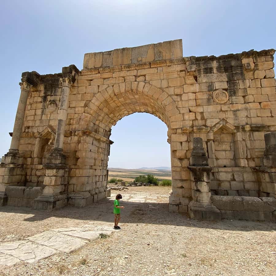Fes: Volubilis Roman Ruins, Mouly Idriss, & Meknes Day Trip - The road out of Fes and the first photo stops