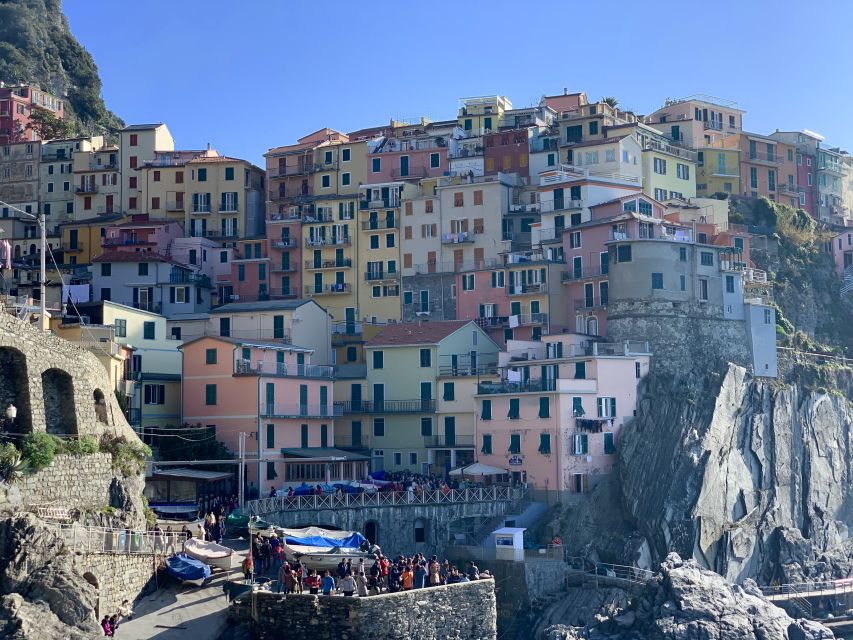 Florence: Cinque Terre Day Trip with Optional Street Food - Riomaggiore: another harbor, another angle