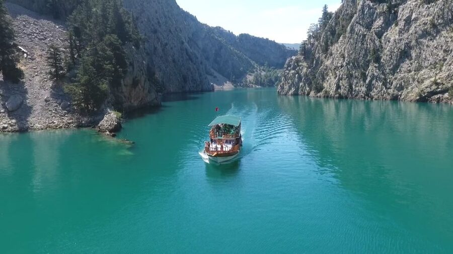 From Alanya: Green Canyon Day Trip with Lunch and Boat Ride - Swimming in the canyon