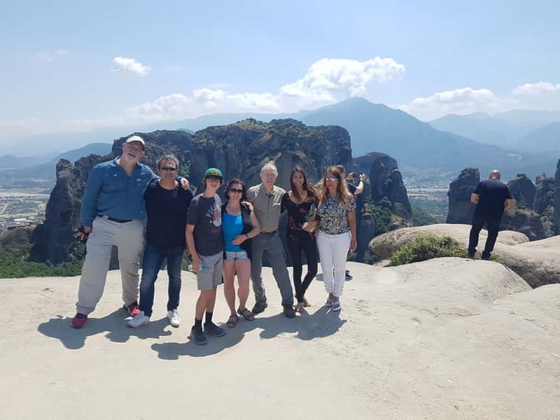 From Athens: Meteora Caves & Monasteries Day Trip by Train - Meeting your guide in Kalambaka
