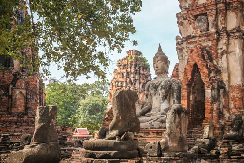 From Bangkok: Ayutthaya & Ayothaya Floating Market Day Trip - Wat Phra Sri Sanphet, the royal temple complex