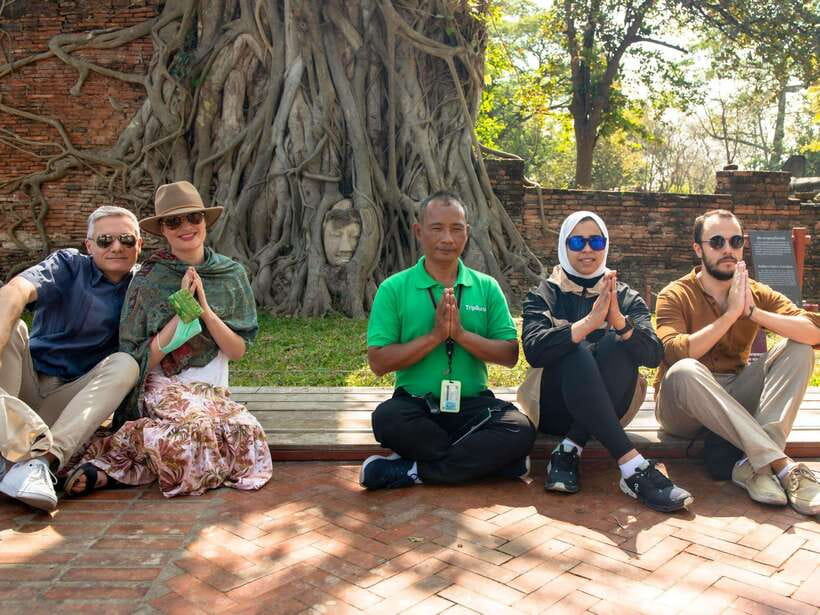 From Bangkok: Ayutthaya Historical Park Guided Day Trip - Wat Mahathat and the famous tree-root Buddha