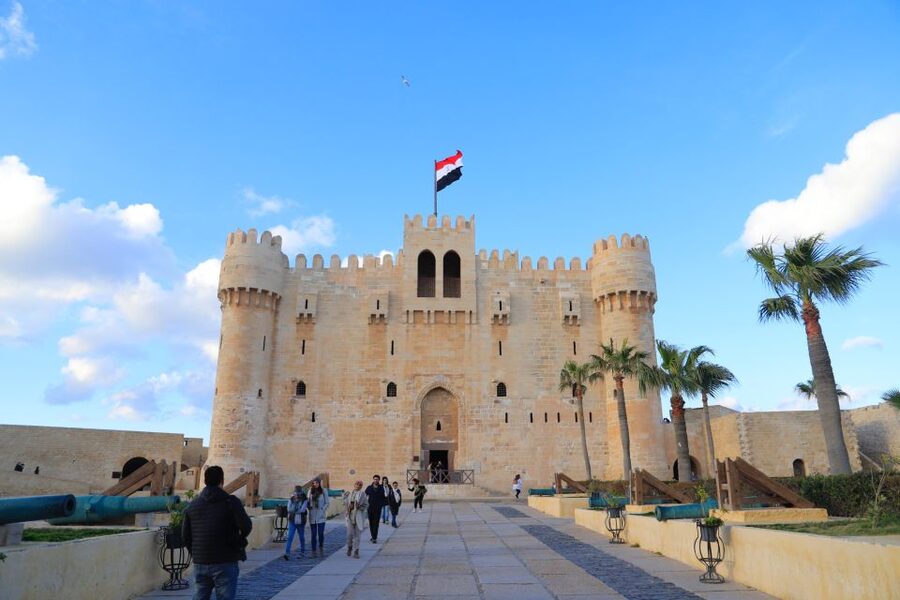 From Cairo Alexandria Catacombs, Citadel Day Trip with Lunch - Seafood lunch with the Mediterranean nearby