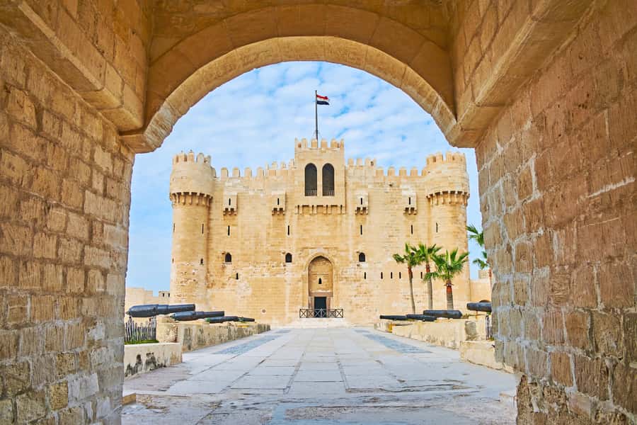 From Cairo Alexandria Catacombs, Citadel Day Trip with Lunch - Walking the walls of Qaitbay Citadel