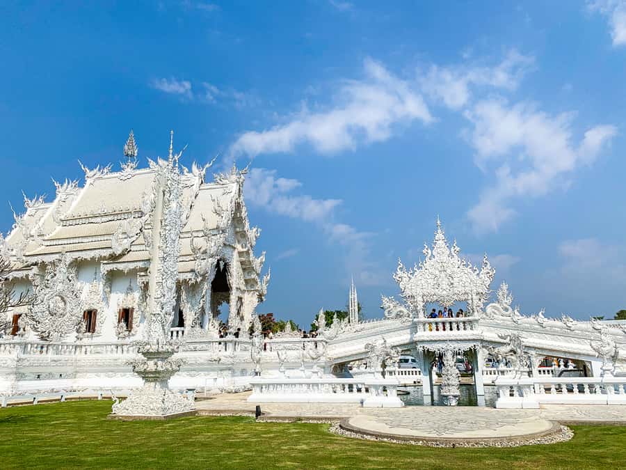 From Chiang Mai: White Temple & Golden Triangle Day Trip - Wat Rong Khun, Chiang Rai’s White Temple
