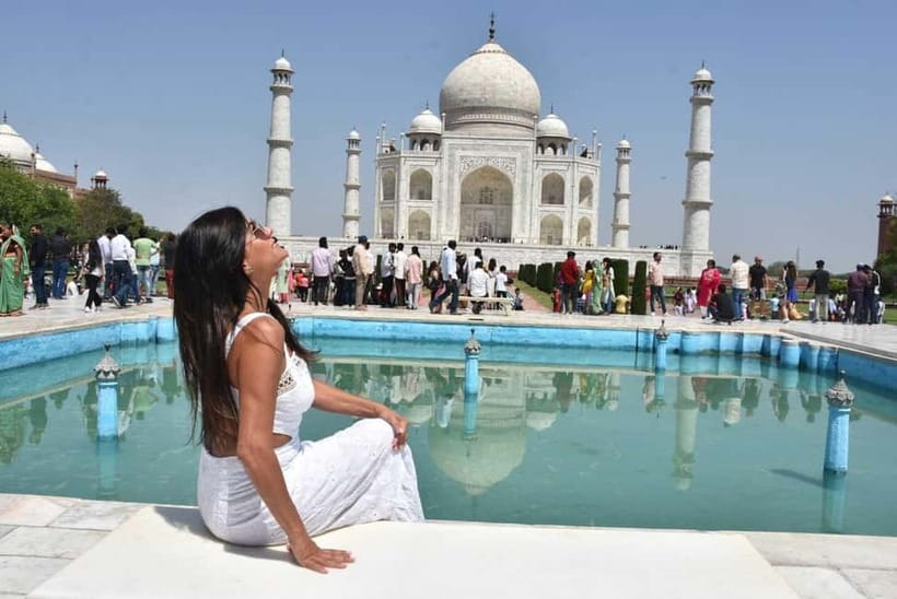 From Delhi: Taj Mahal Day Trip by Fast Train with Transfers - Three hours inside the Taj Mahal