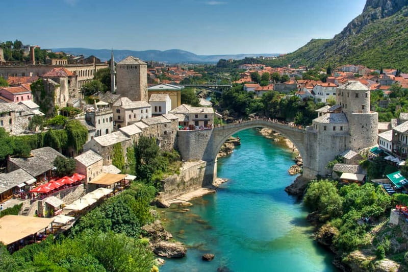 From Dubrovnik: Mostar and Kravica Waterfall Day Trip - The road through Neum and Herzegovina
