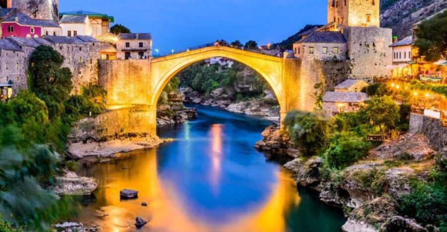 From Dubrovnik: Mostar and Kravica Waterfall Day Trip - Mostar’s Old Bridge and the 30 minute walk