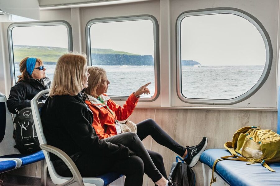 From Galway: Aran Islands & Cliffs of Moher Full-Day Trip - One hour above the Cliffs of Moher