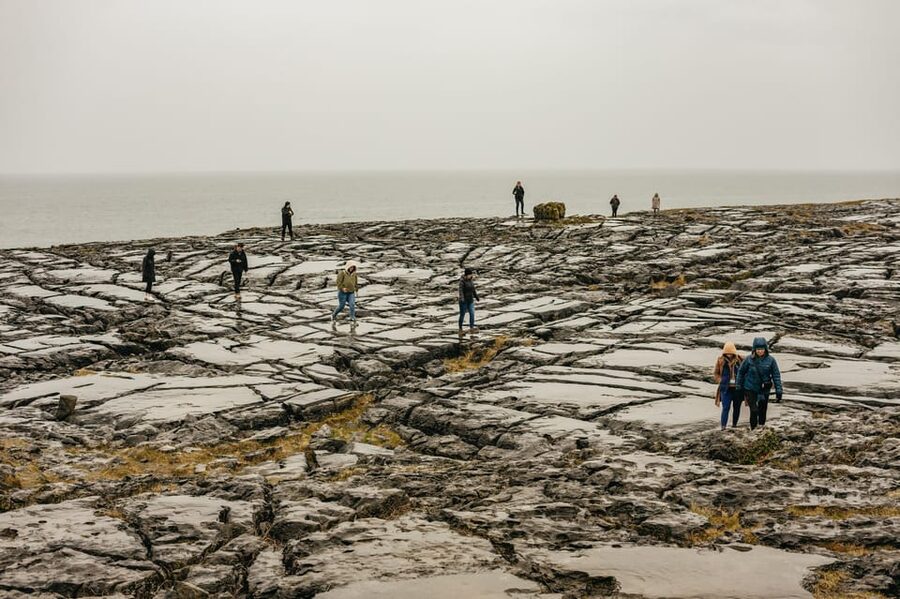 From Galway: Cliffs of Moher and The Burren Guided Day Trip - Dunguaire Castle and the road along Galway Bay