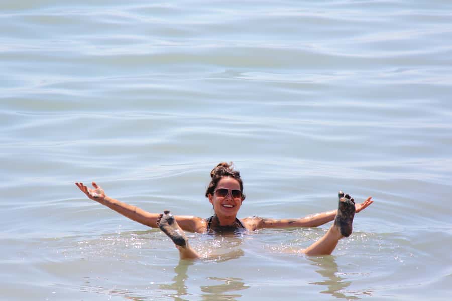 From Jerusalem: Dead Sea Chill Out Half-Day Trip - Floating in water that feels unlike any other
