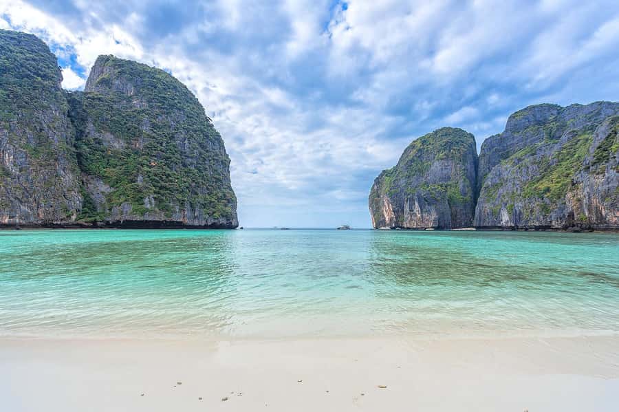 From Khao Lak: Phi Phi, Maya Bay, and Khai Islands Day Trip - Maya Bay, famous and heavily visited