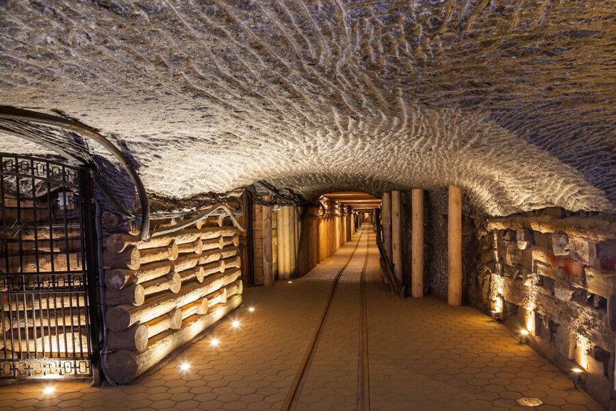 From Krakow: Auschwitz and Wieliczka Salt Mine Full-Day Trip - Descending into Wieliczka Salt Mine