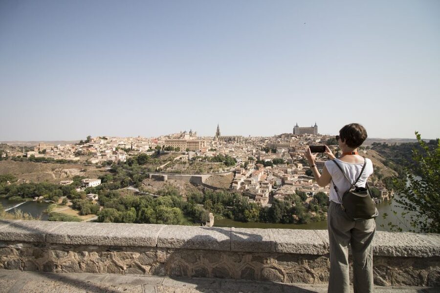 From Madrid: Toledo Full-Day Trip with Optional Cathedral - The panoramic viewpoint gives you the city’s big picture