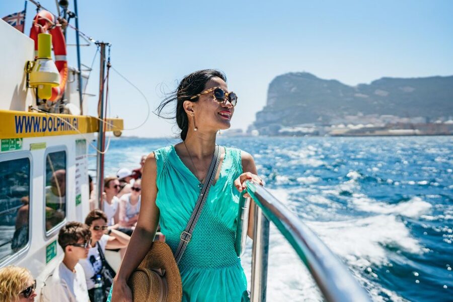From Malaga: Day trip to Gibraltar and Dolphin Boat Tour - Lunch, shopping, and the second taste of Gibraltar