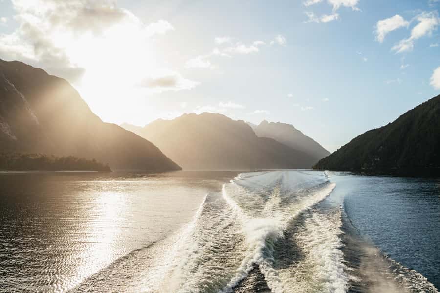 From Manapouri: Doubtful Sound Wilderness Day Trip - Boarding the Patea Explorer at Deep Cove