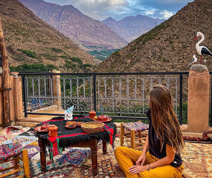 From Marrakech: Atlas Mountains Day Trip with Camel Ride - Walking through Imlil Valley