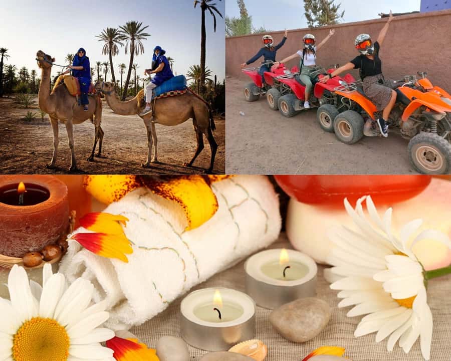 From Marrakech: Camel Ride, Quad Bike & Spa Full-Day Trip - Quick takeaways