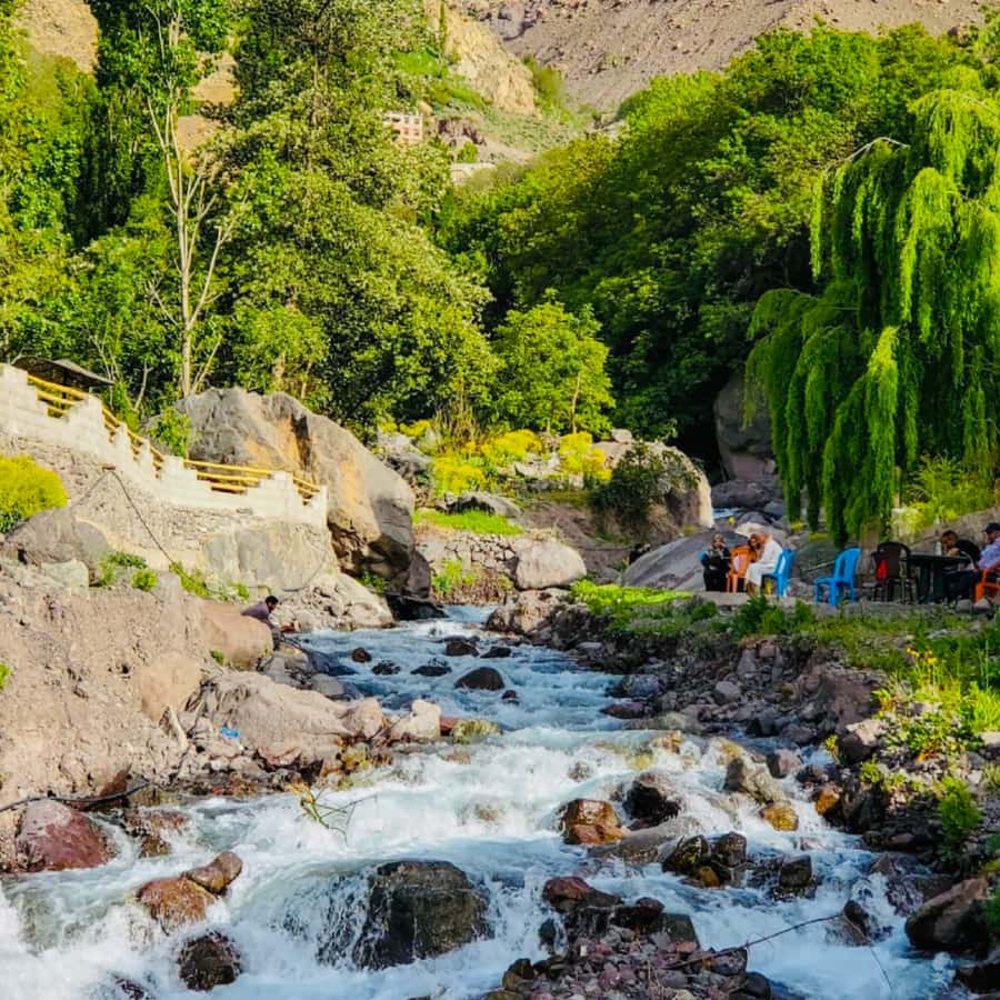 From Marrakech: Day Trip to Anima Garden and Imlil Valley - Walking from Imlil to villages and a waterfall