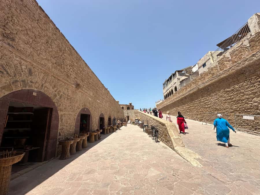 From Marrakech: Essaouira Day Trip with Beach Activities - The port, cannons, and Atlantic views