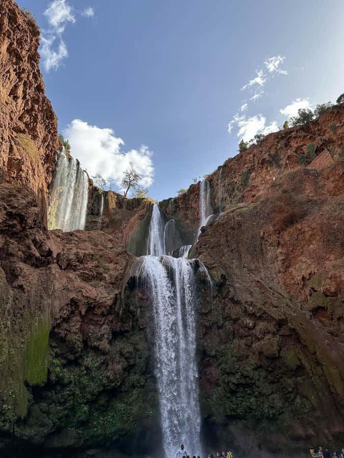 From Marrakech:Ouzoud Waterfalls Day Trip with Boat Tour - Walking the viewpoints above the water