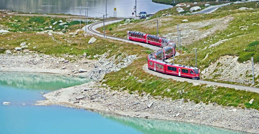 From Milan: Bernina Train and St. Moritz Day Trip - Tirano and the change from coach to train