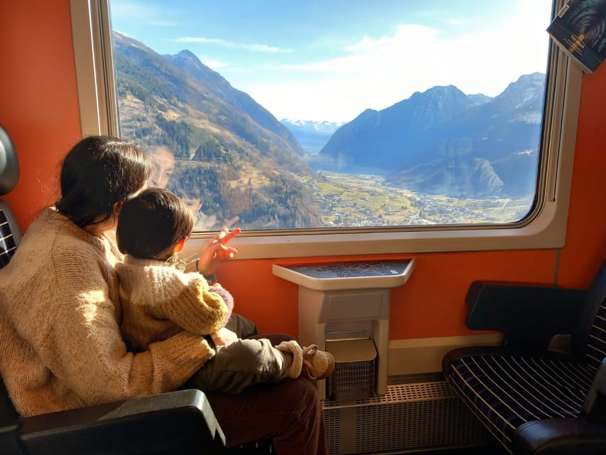 From Milan: Bernina Train, Swiss Alps & St. Moritz Day Trip - Crossing the Maloja Pass into high country
