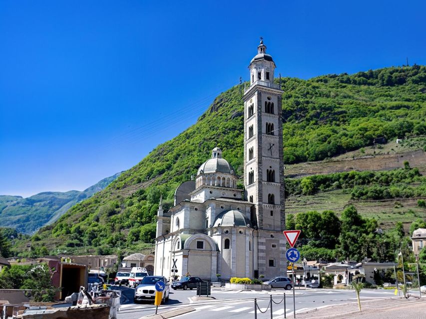 From Milan: St Moritz & Alps Day Trip with Bernina Red Train - The Alpine train from St. Moritz to Tirano