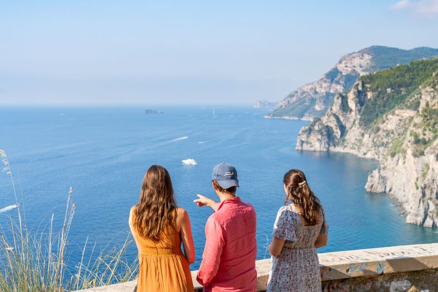 From Naples or Sorrento: Amalfi Coast Full-Day Trip - The boat from Positano to Amalfi