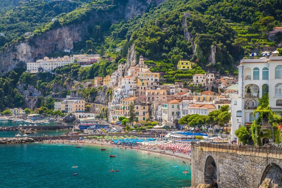 From Naples: Pompeii & Amalfi Coast Full-Day Trip with Lunch - Pompeii’s ancient streets and changing route