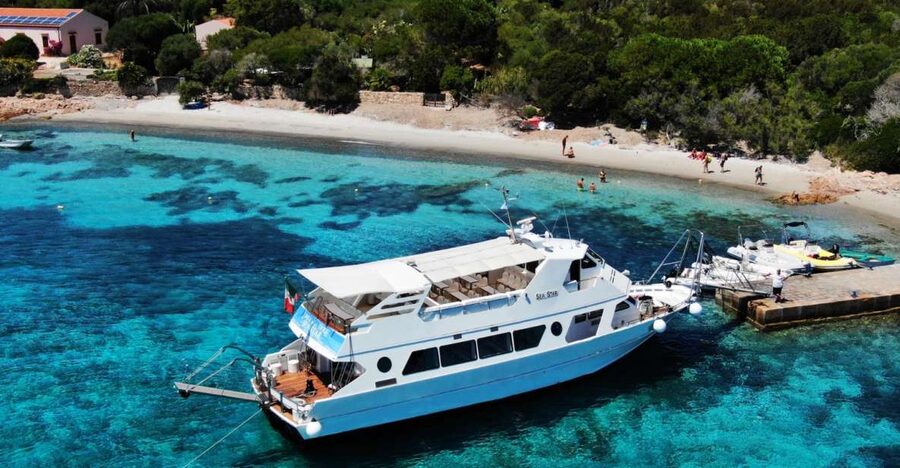 From Palau: La Maddalena Islands Full-Day Trip by Boat - Starting in Palau: allow time for the port
